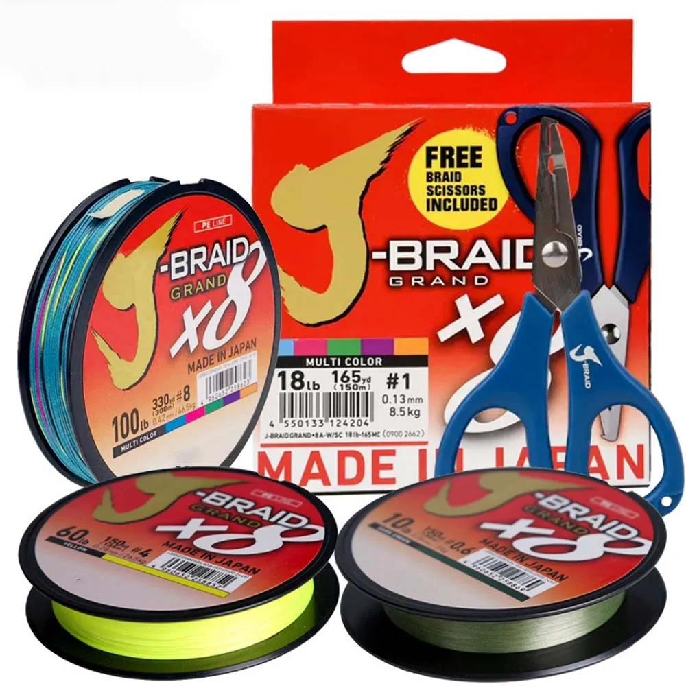 Copolymer Line - Original X8 Braided DAIWAJ-BRAID GRAND 8