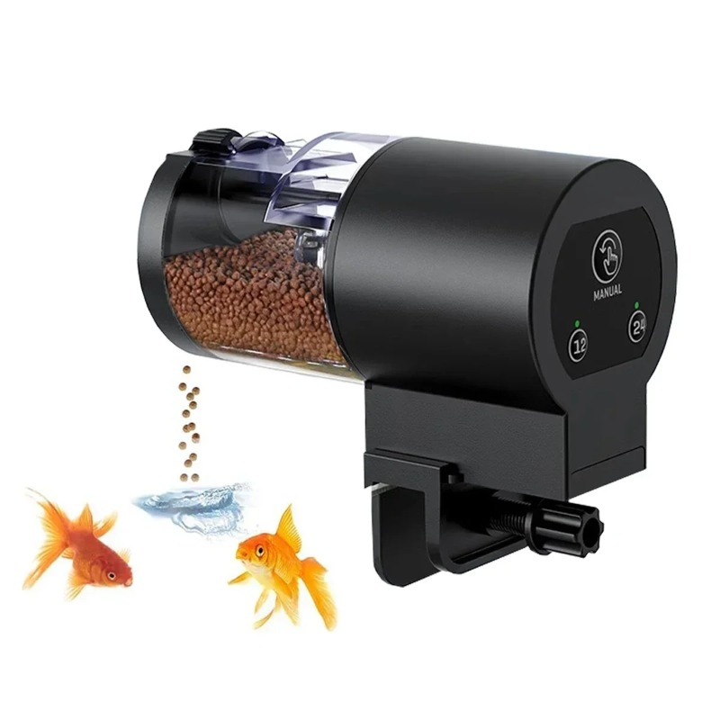 Fishing Line Dispenser - 100ml Digital Automatic Fish Feeder with