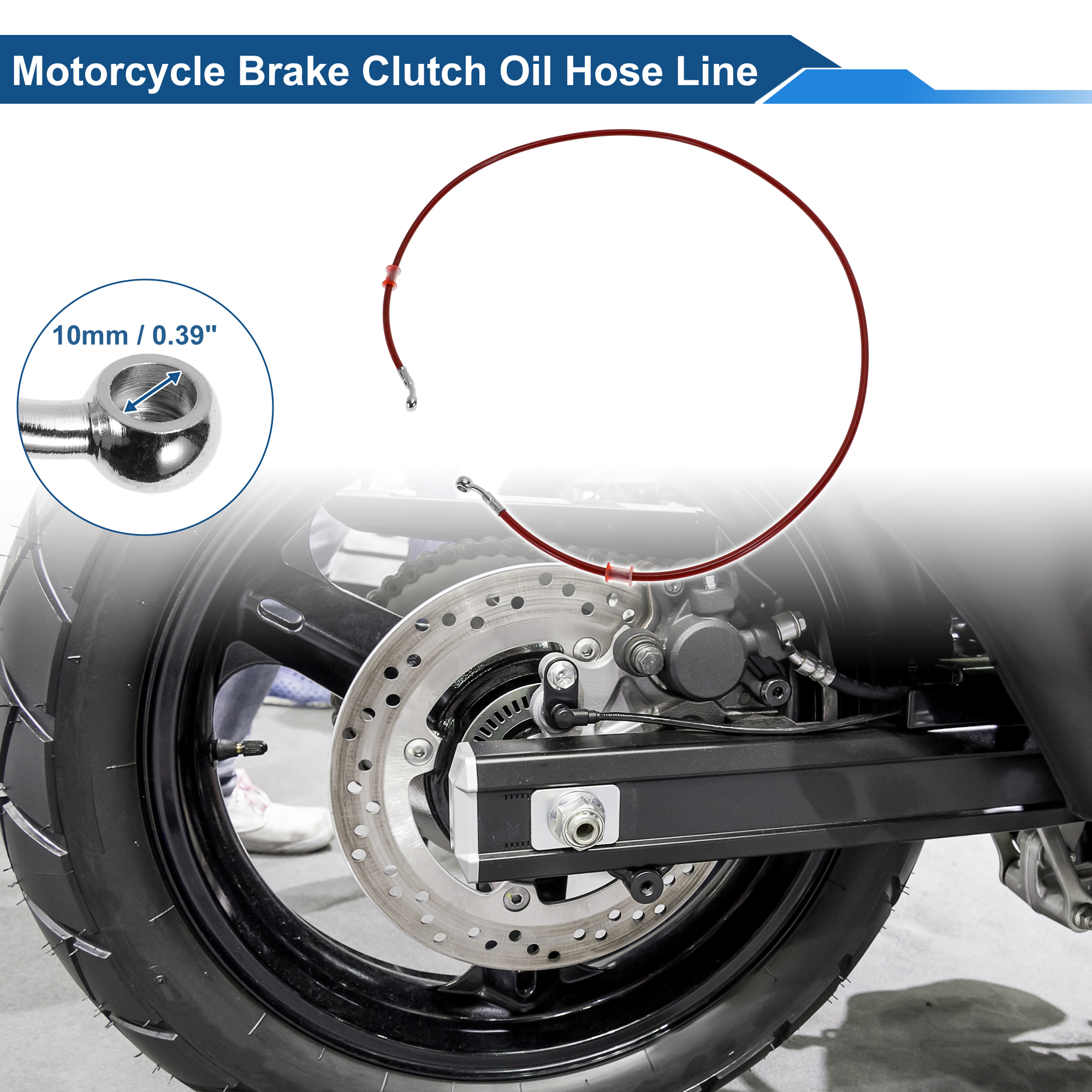 UXCELL 150cm Motorcycle Brake  - Braided Line avaliação e preço