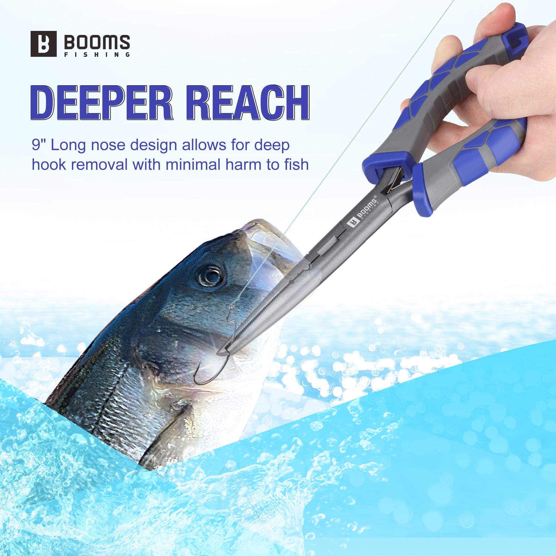 Booms Fishing XW10 23cm Long N - Fishing Line Cutter avaliação e preço