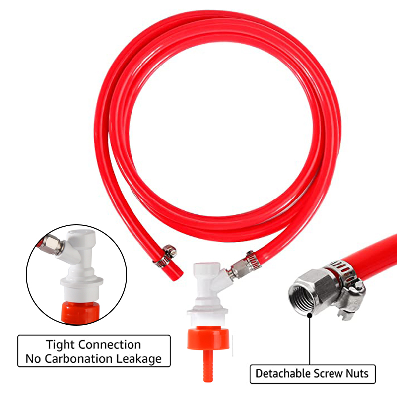 Ball Lock Gas Line Assembly wi - Tippet Line avaliação e preço