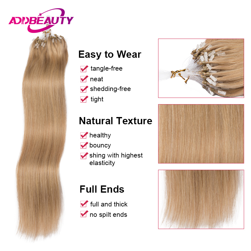 Straight Human Hair Extensions - Monofilament Line avaliação e preço