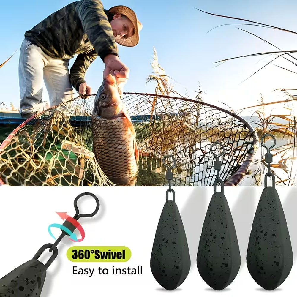 4-Pack Heavy-Duty Carp Fishing - Freshwater Line avaliação e preço