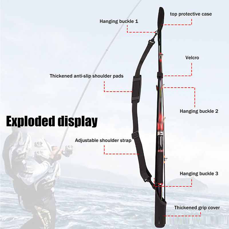 Adjustable Fishing Rod Storage - Fishing Line Spooler avaliação e preço