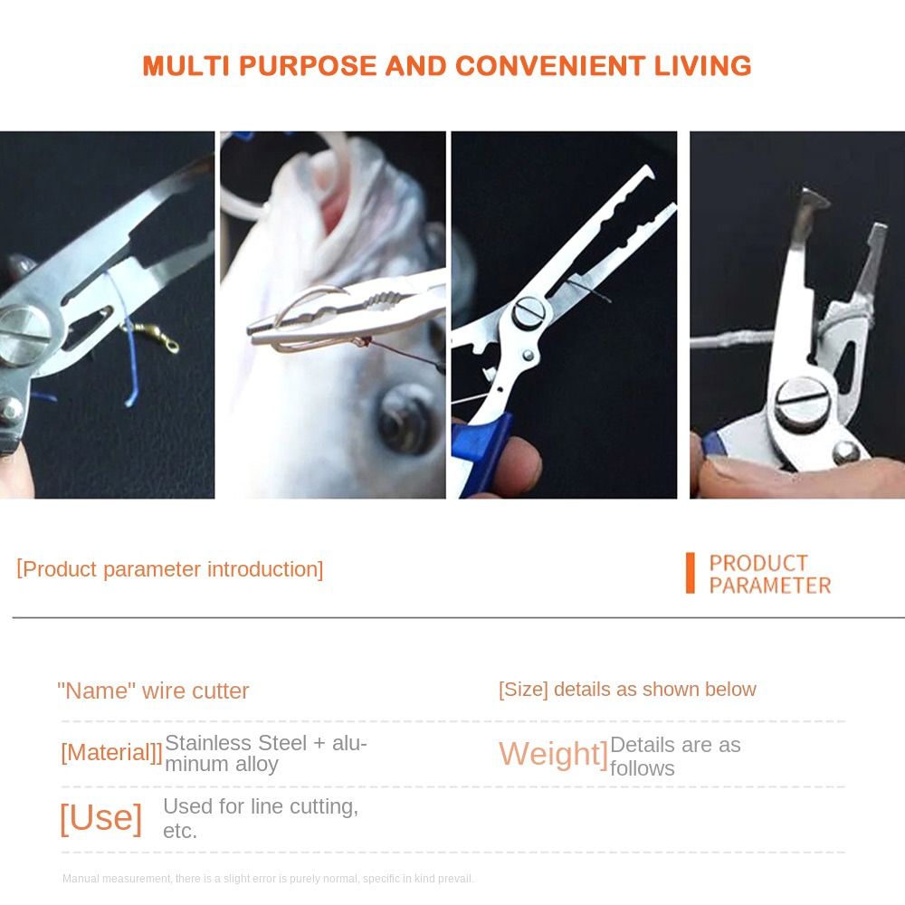 Aluminum Alloy Fishing Pliers  - Fishing Line Cutter avaliação e preço