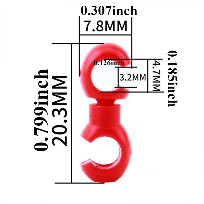 10pcs/set plastics Bike Cross  - Tippet Line avaliação e preço