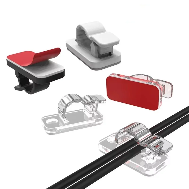 10/50PCS Cable Organizer Clips - Tippet Line avaliação e preço