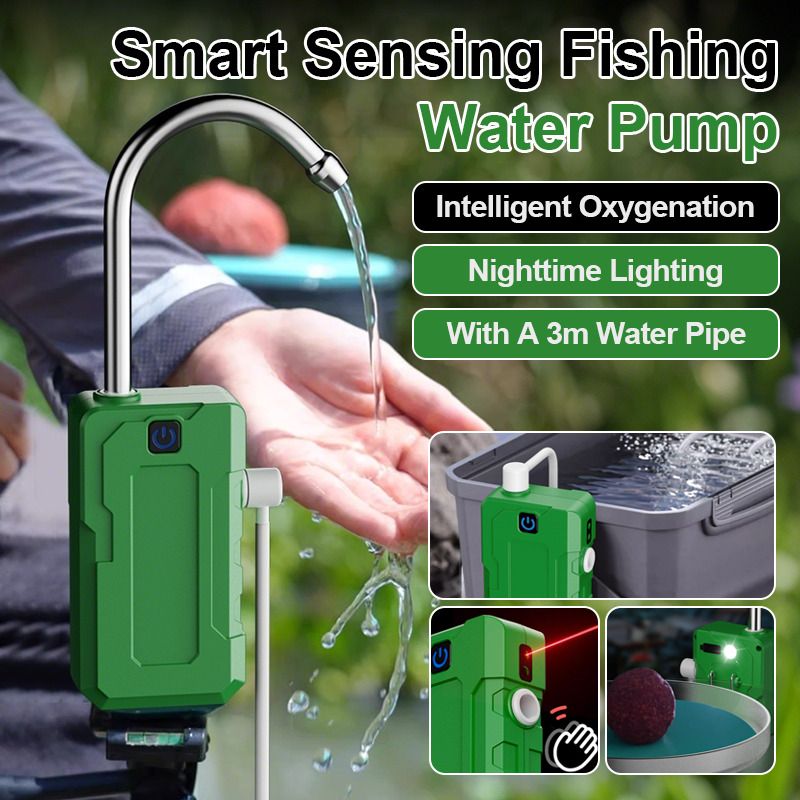 Portable Water Pump Fishing Wa - Fishing Line Dispenser avaliação e preço