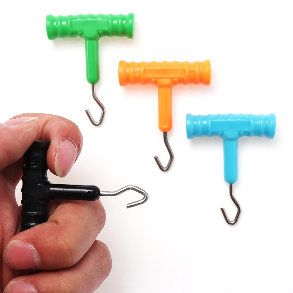 3PCS ABS Grip+Stainless Steel  - Fishing Line Winder avaliação e preço
