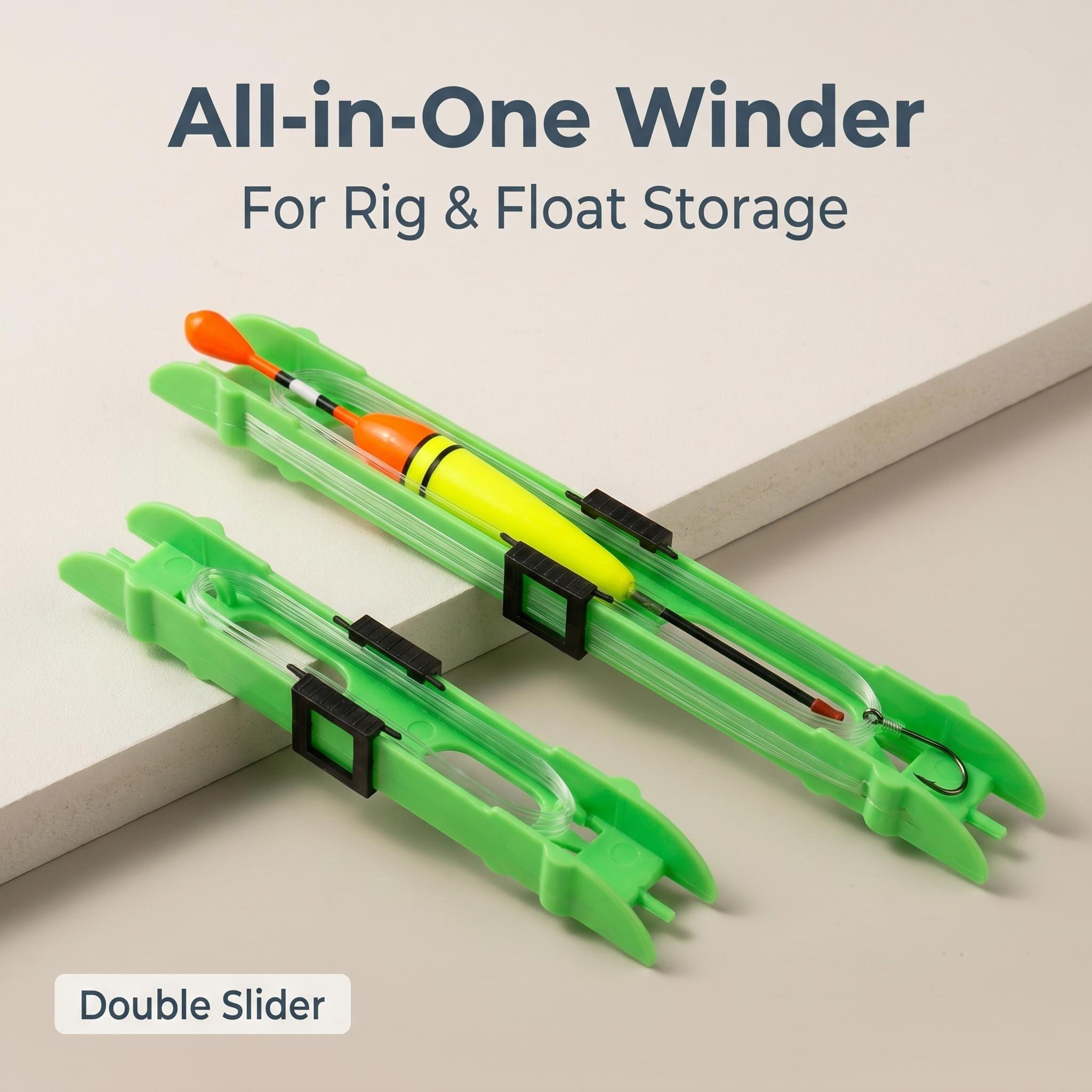 HIRISI 10Pcs Double Slider Fis - Fishing Line Dispenser avaliação e preço