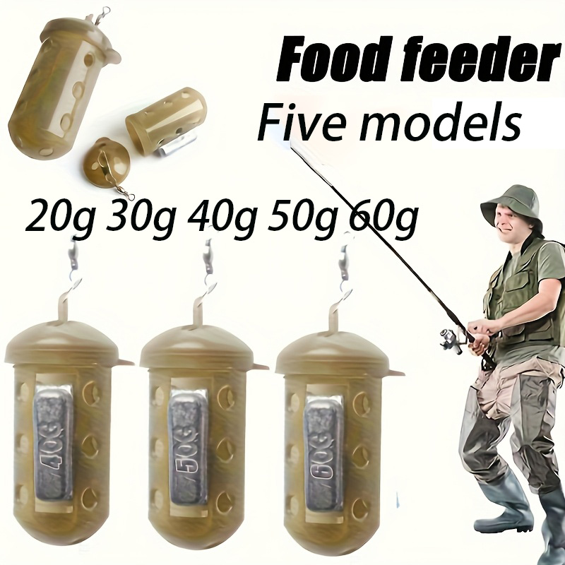 Cylindrical Fishing Bait Cage, - Fishing Line Dispenser avaliação e preço