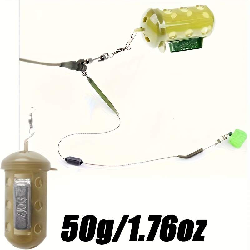 Cylindrical Fishing Bait Cage, - Fishing Line Dispenser avaliação e preço