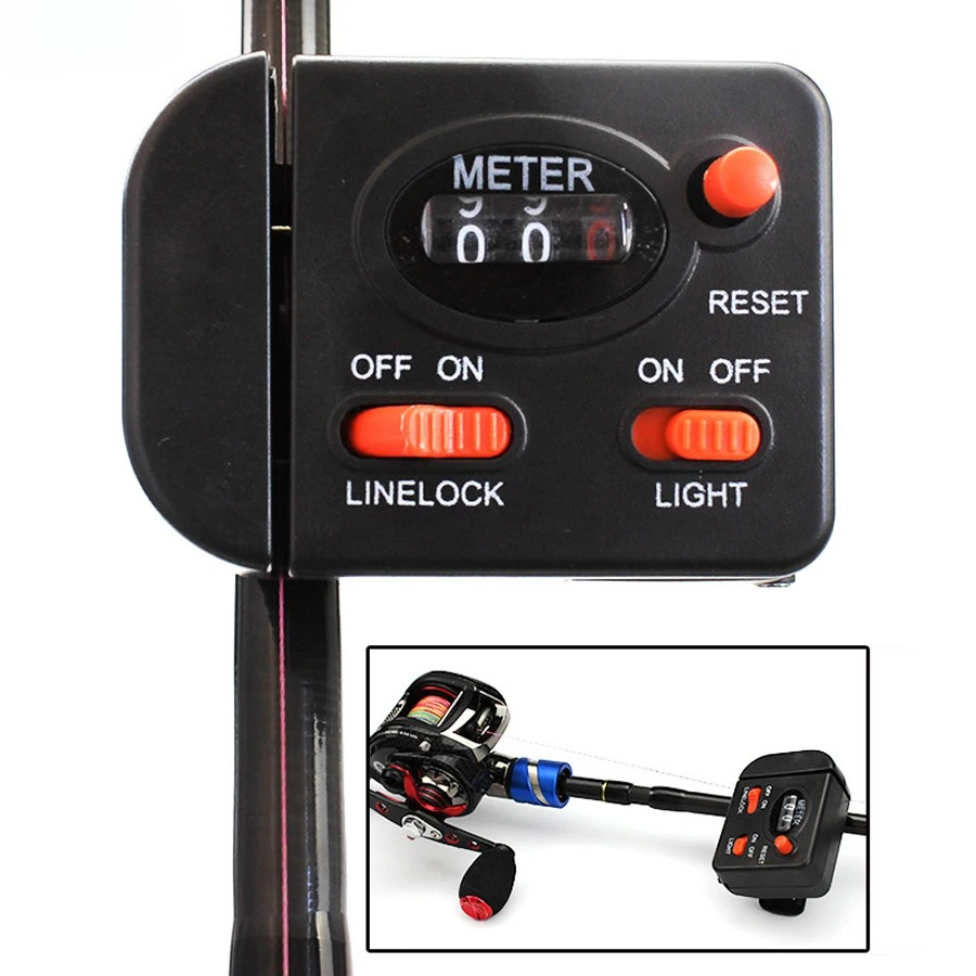 Digital Fishing Line Counter D - Fishing Line Winder avaliação e preço