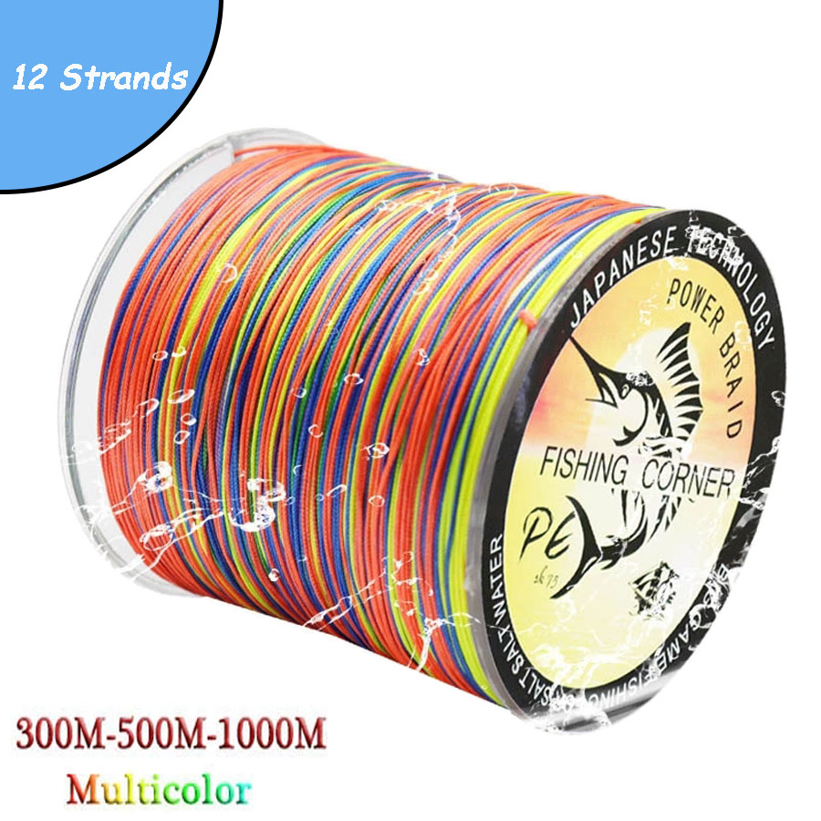 12 Strands Braided Fishing Lin - Ice Fishing Line avaliação e preço