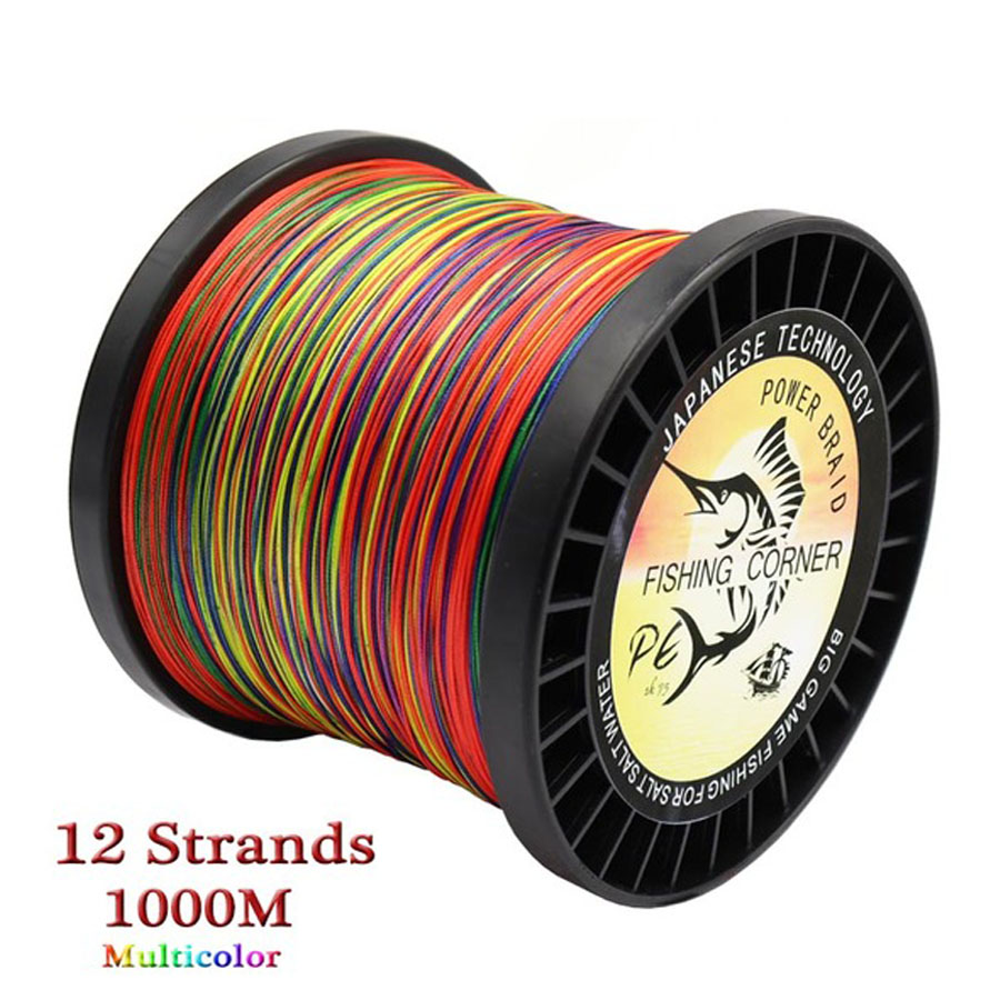 12 Strands Braided Fishing Lin - Ice Fishing Line avaliação e preço