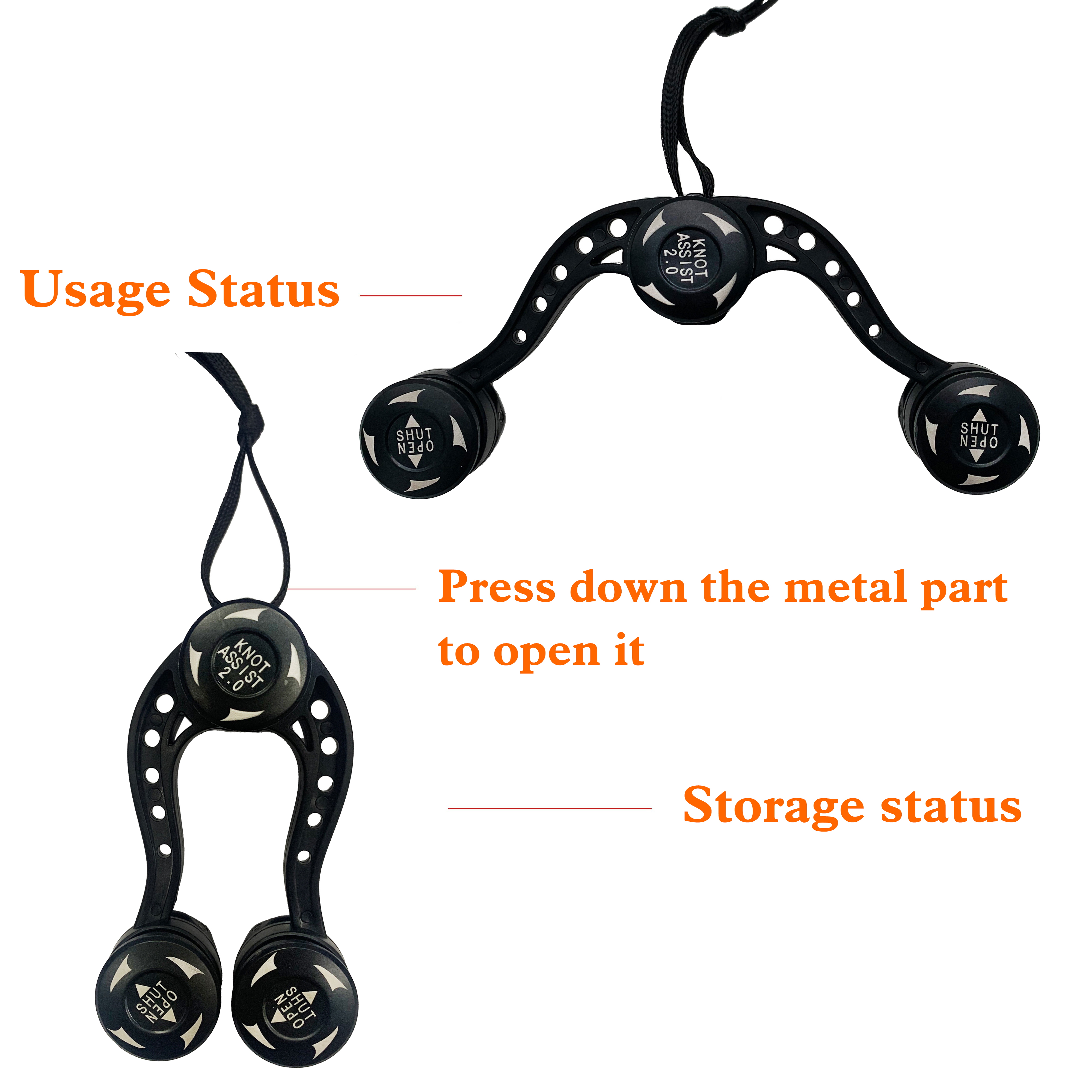 1pc GT FG knotting tool, a qui - Monofilament Line avaliação e preço