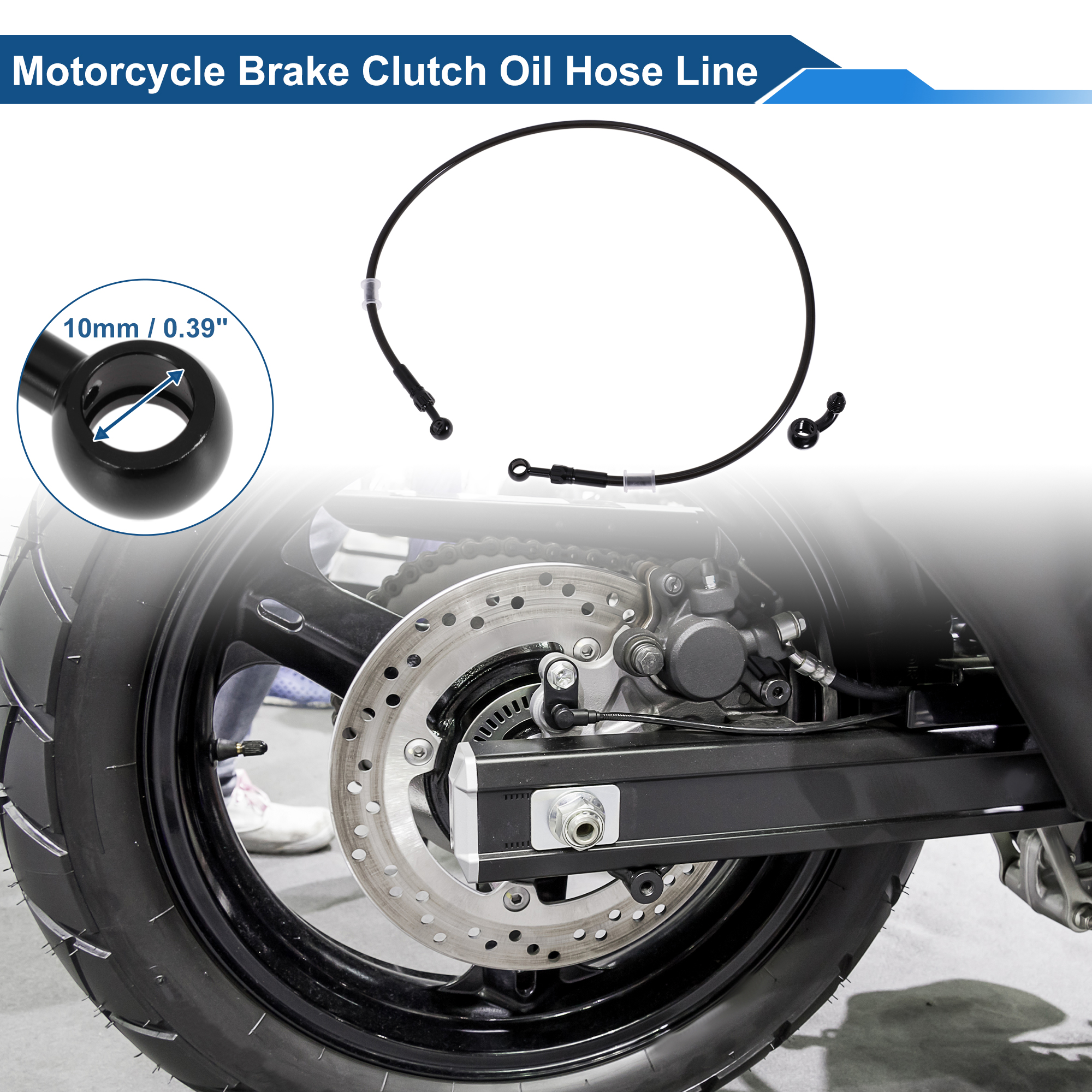 Motoforti 100cm Motorcycle Bra - Braided Line avaliação e preço