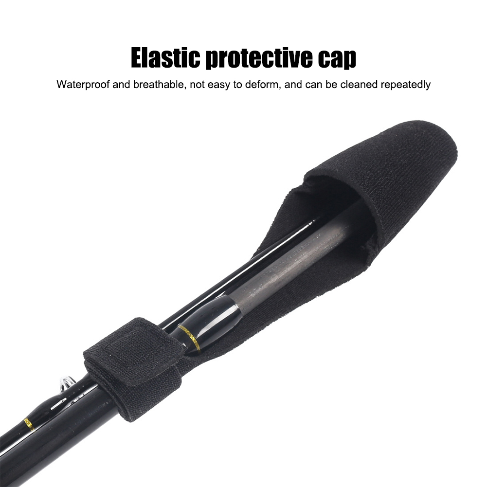 1-5PCS Fishing Rod Tie Tip Cov - Fishing Line Box avaliação e preço