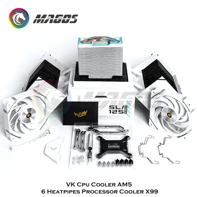 VK LGA 1700 CPU Cooler Compute - Fly Line avaliação e preço