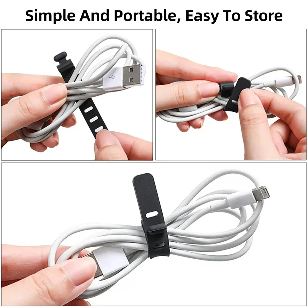 1/5/10 PCS Silicone Cable Mana - Tippet Line avaliação e preço