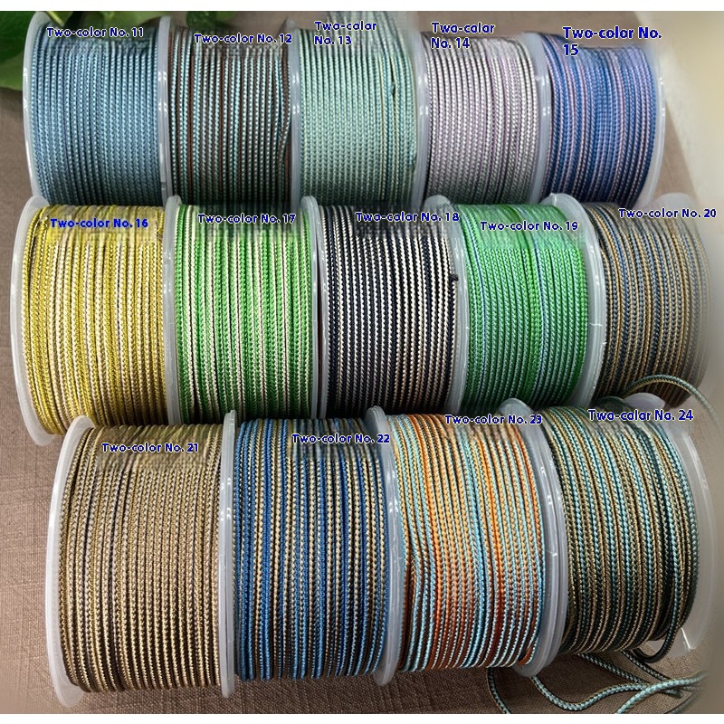 10m/Roll 2.5mm two-tone Color  - Braided Line avaliação e preço