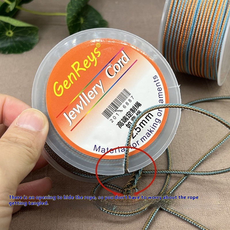 10m/Roll 2.5mm two-tone Color  - Braided Line avaliação e preço