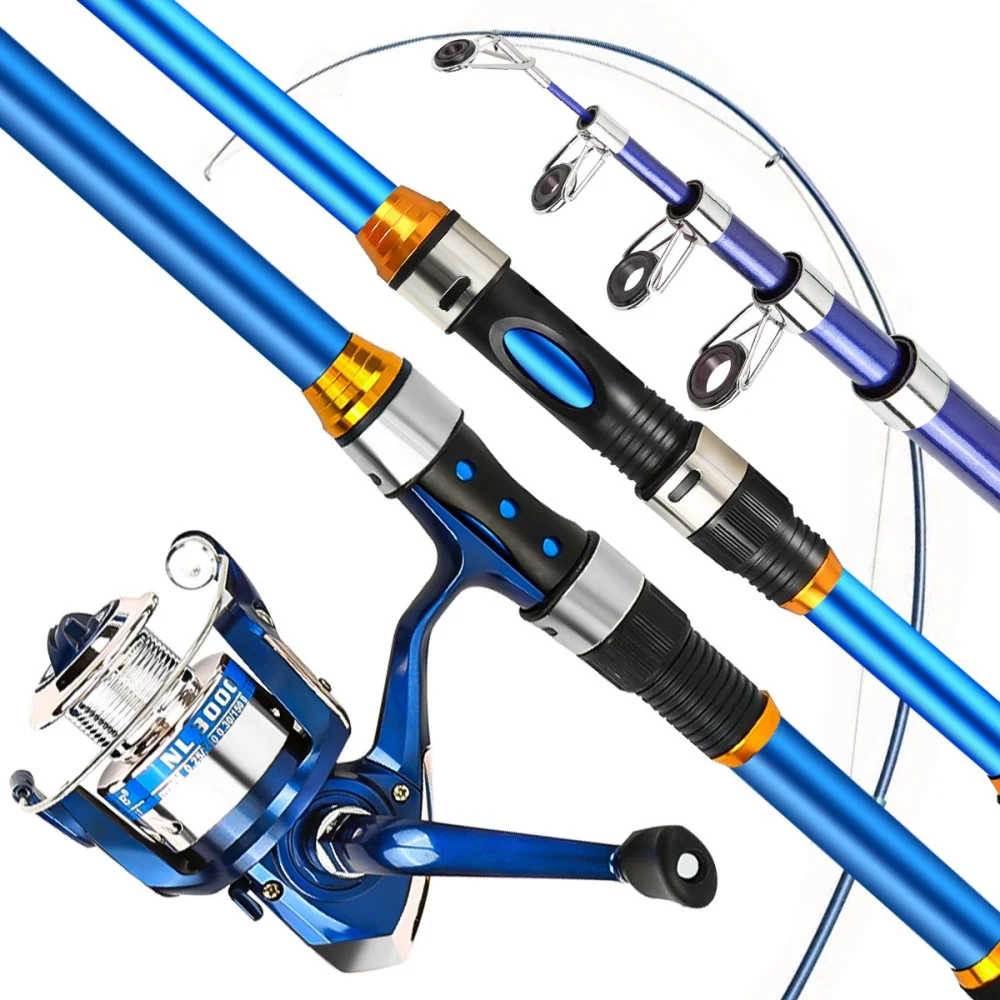 2.1-3.6M Telescopic Glass Fibe - Freshwater Line avaliação e preço