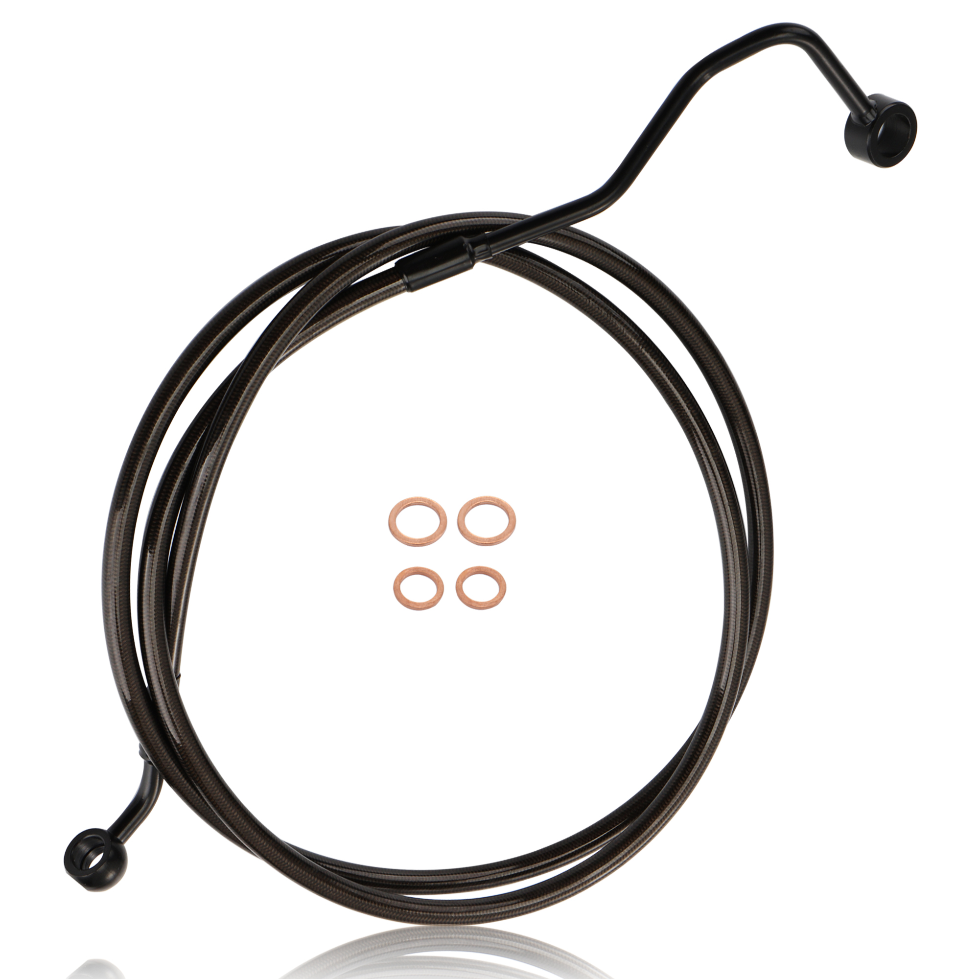 Upper Front Brake Line Oil Hos - Braided Line avaliação e preço