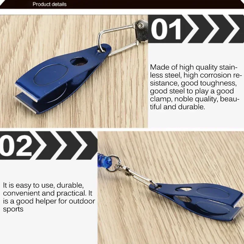 New Outdoor Fishing Line Clips - Fishing Line Spool avaliação e preço