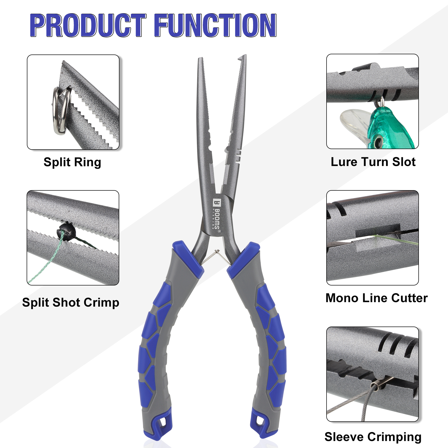Booms Fishing 23cm Pliers and  - Fishing Line Cutter avaliação e preço