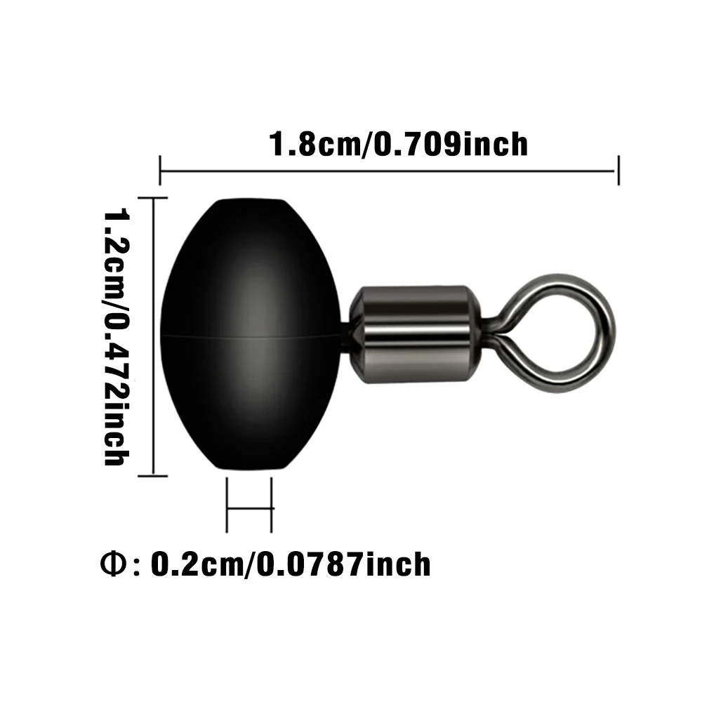 MNFT 10Pcs Pulley Swivel Rig B - Saltwater Line avaliação e preço