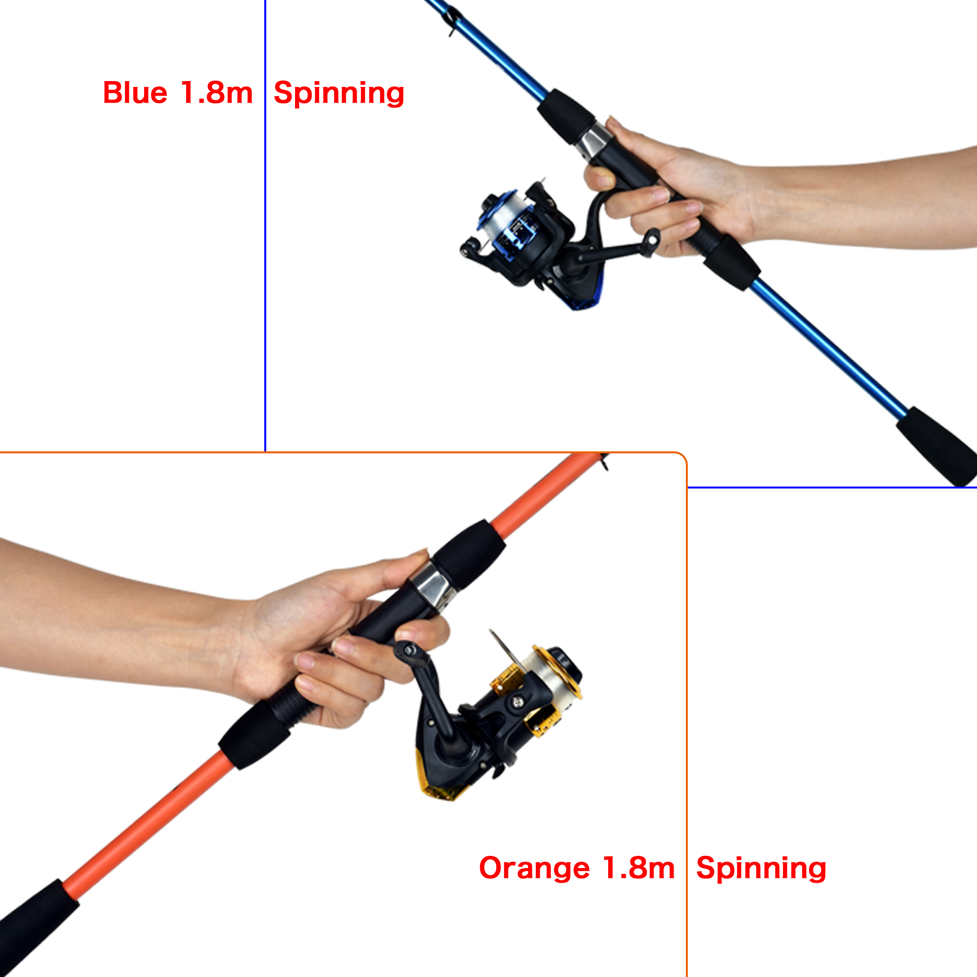 BIUTIFU Spinning Fishing Rod S - Freshwater Line avaliação e preço