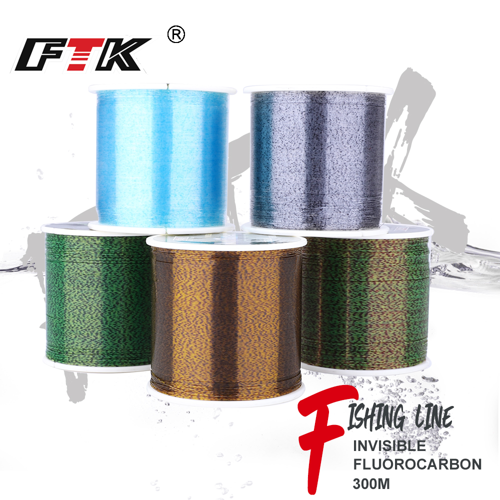 FTK 300m Invisible Fishing Lin - Ice Fishing Line avaliação e preço