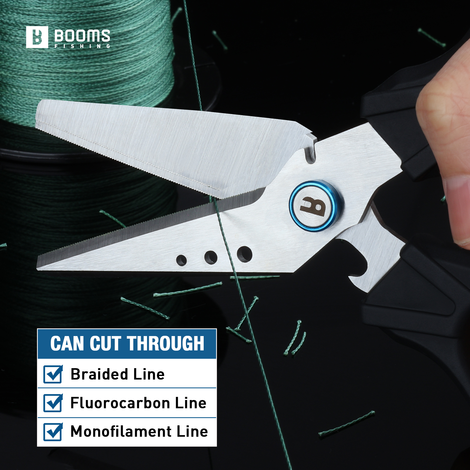 Booms Fishing S04 Fishing Scis - Fishing Line Cutter avaliação e preço